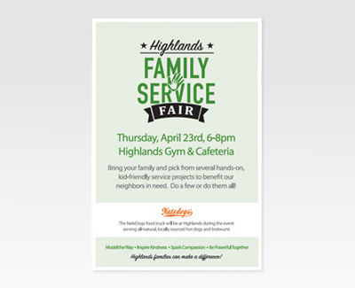 Highlands Family Service Fair identity