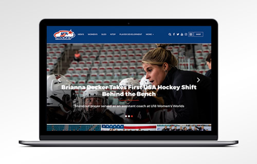 USA Hockey website image